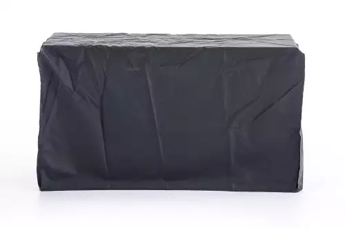 inandoutdoormatch Garden furniture cover Black - 137x67x74cm - Protective cover - Waterproof tarpaulin - Universal - Garden table cover - Jacuzzi cover - Lounge set (311402)