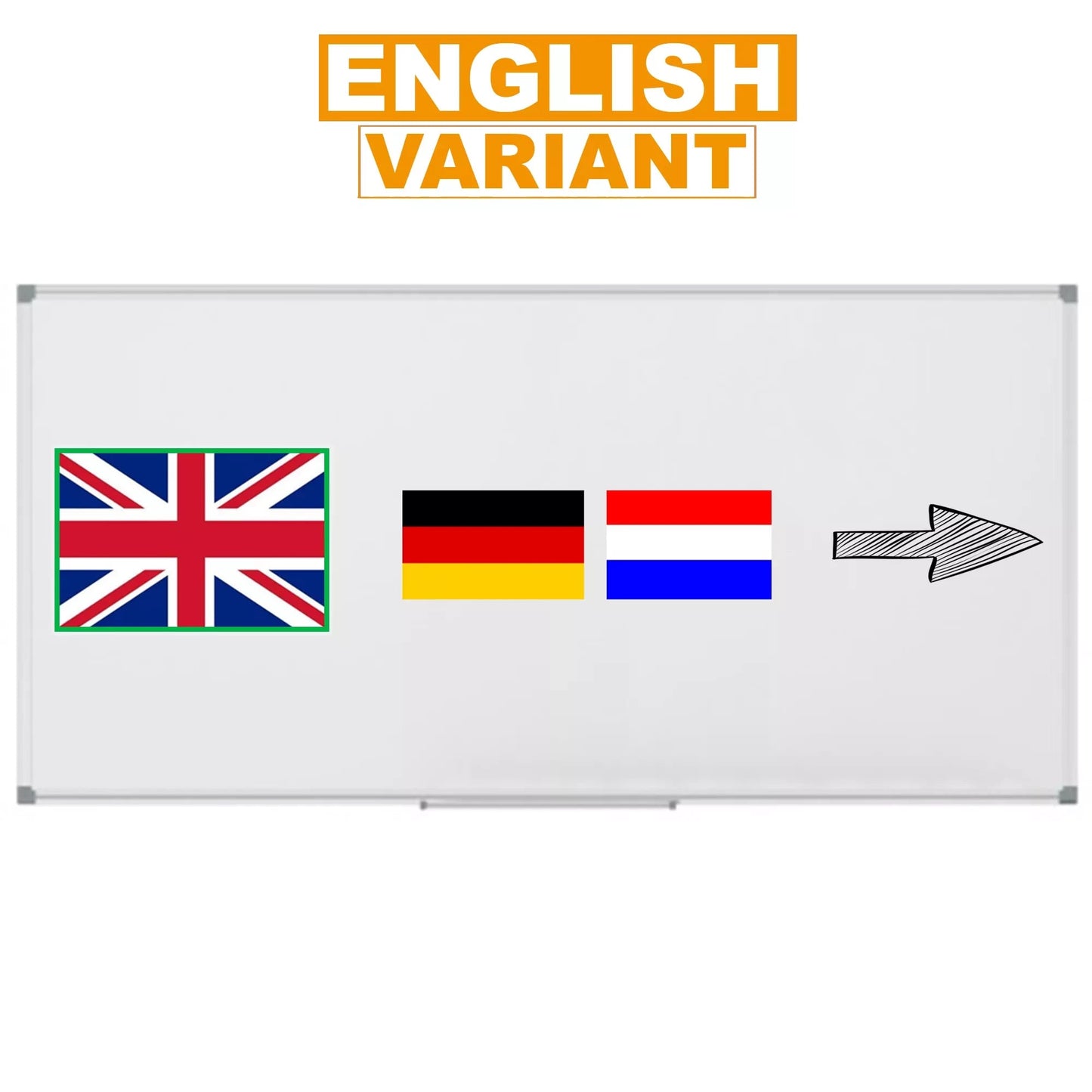 Aanwezigheidsbord 10 personen Simpson - RVS - Afwezigheidsbord - Sliders - Presentatiebord - Engels - 29x24cm Aanwezigheidsbord