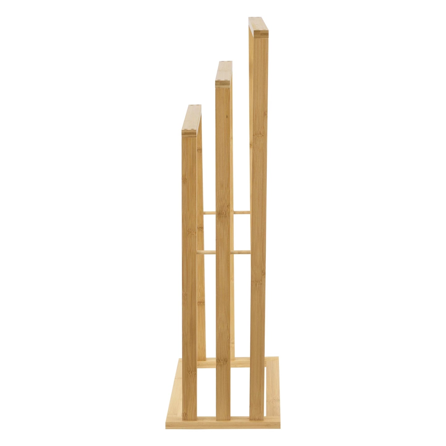 In And OutdoorMatch Bamboe Handdoekenrek Raymond - Vrijstaand - 40x24x82 cm - Minimalistisch Design towel rack