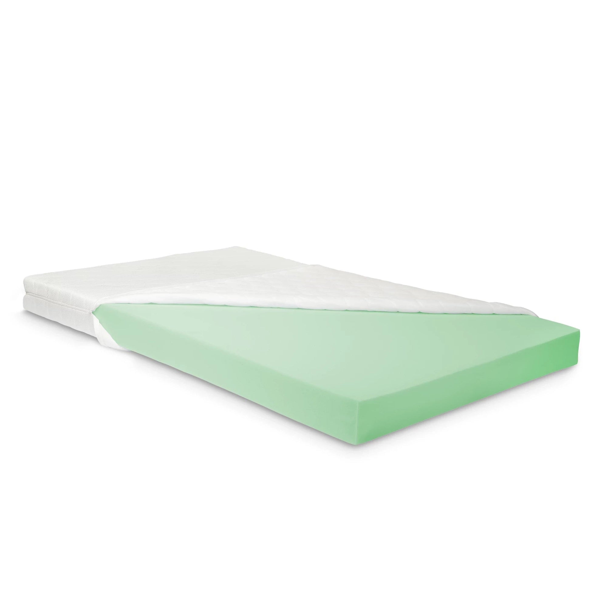 In And OutdoorMatch Bedframe Matteo - Modern Kunstleer Bedframe - Met Matras - 140x200 - Zwart Bedframe