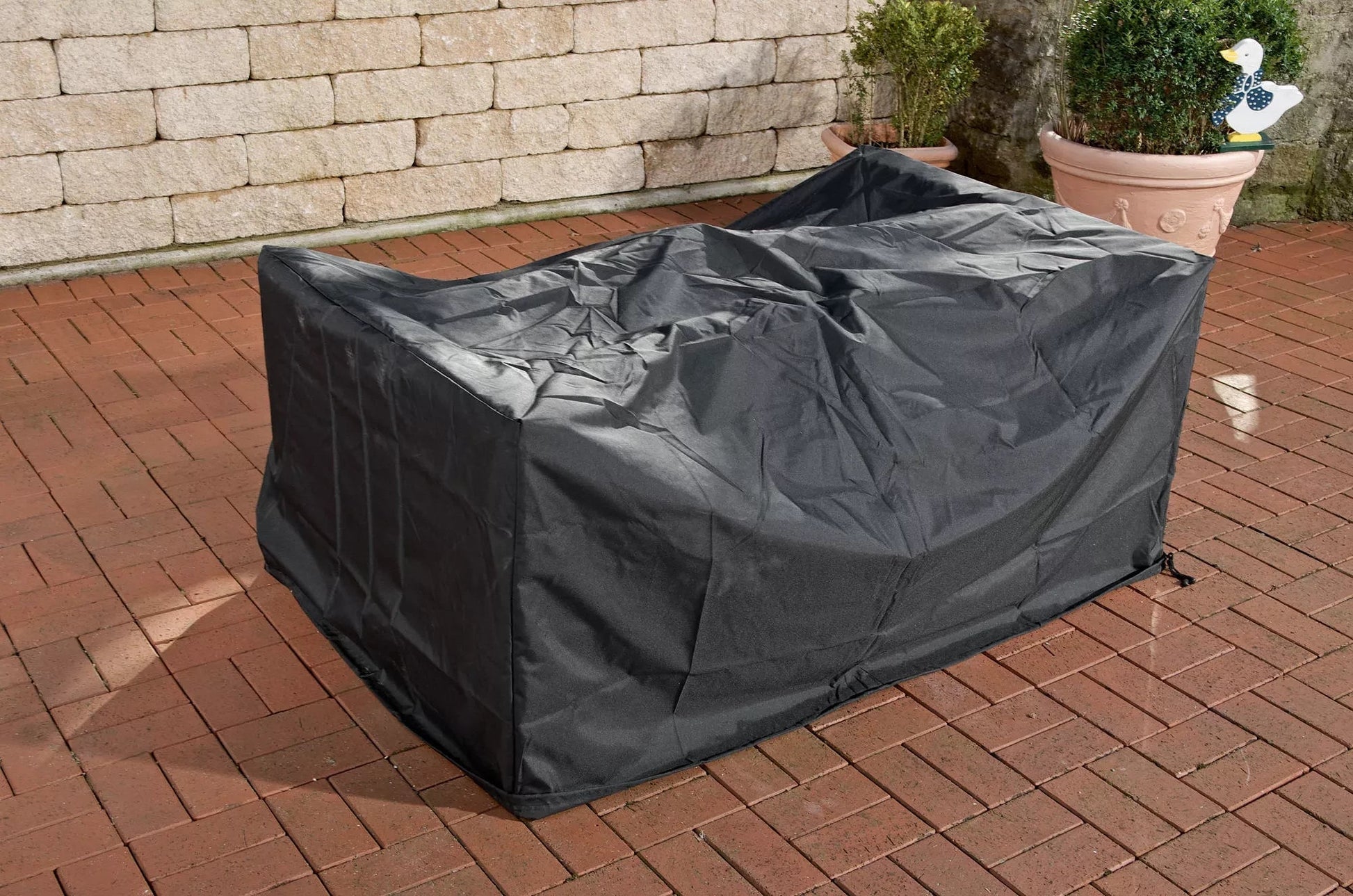 In And OutdoorMatch Beschermhoes tuinmeubelhoes Jaquelin - Waterdicht afdekzeil - Universeel - Tuintafelhoes - Jacuzzihoes - Loungeset - 148x83x80 Garden Furniture Cover