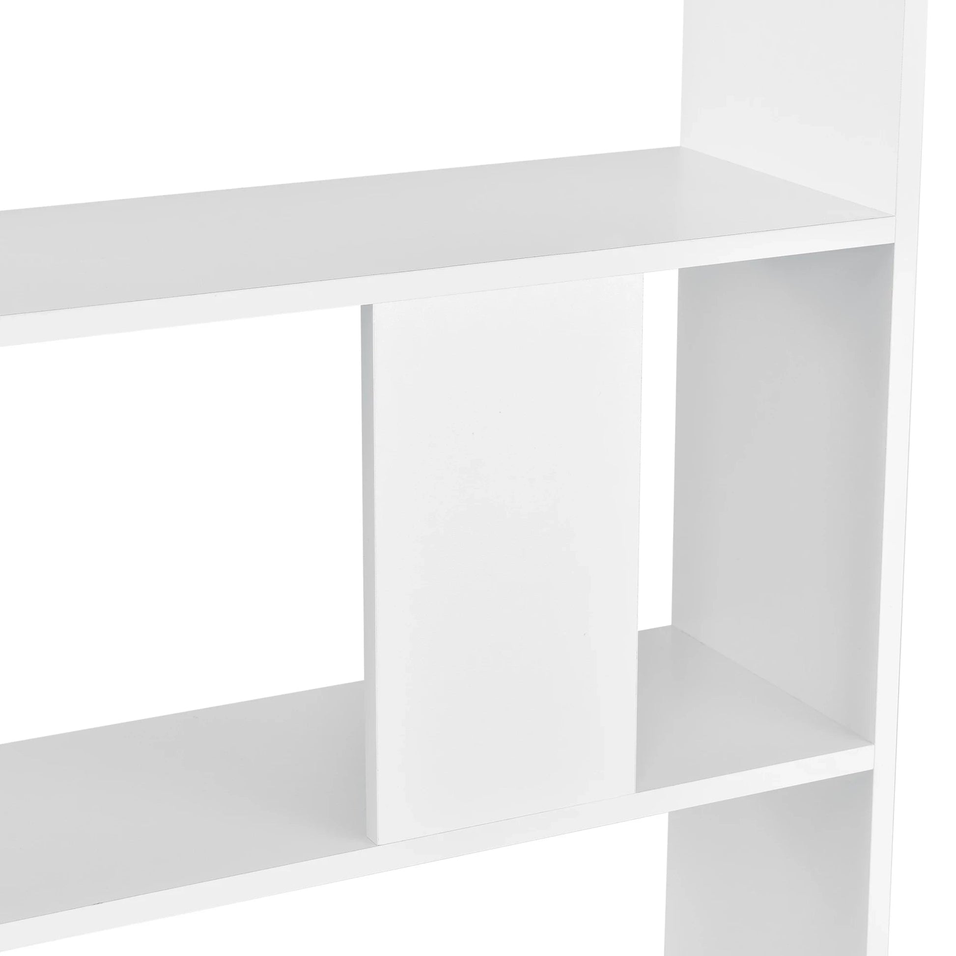 In And OutdoorMatch Boekenkast Plank Aric - 159x80x23,5 cm - Wit - Decoratief Design Boekenplank