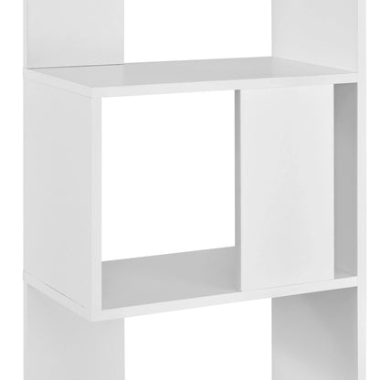 In And OutdoorMatch Boekenkast Plank Millie - 159x45x23,5 cm - Wit - Decoratief Design Boekenplank