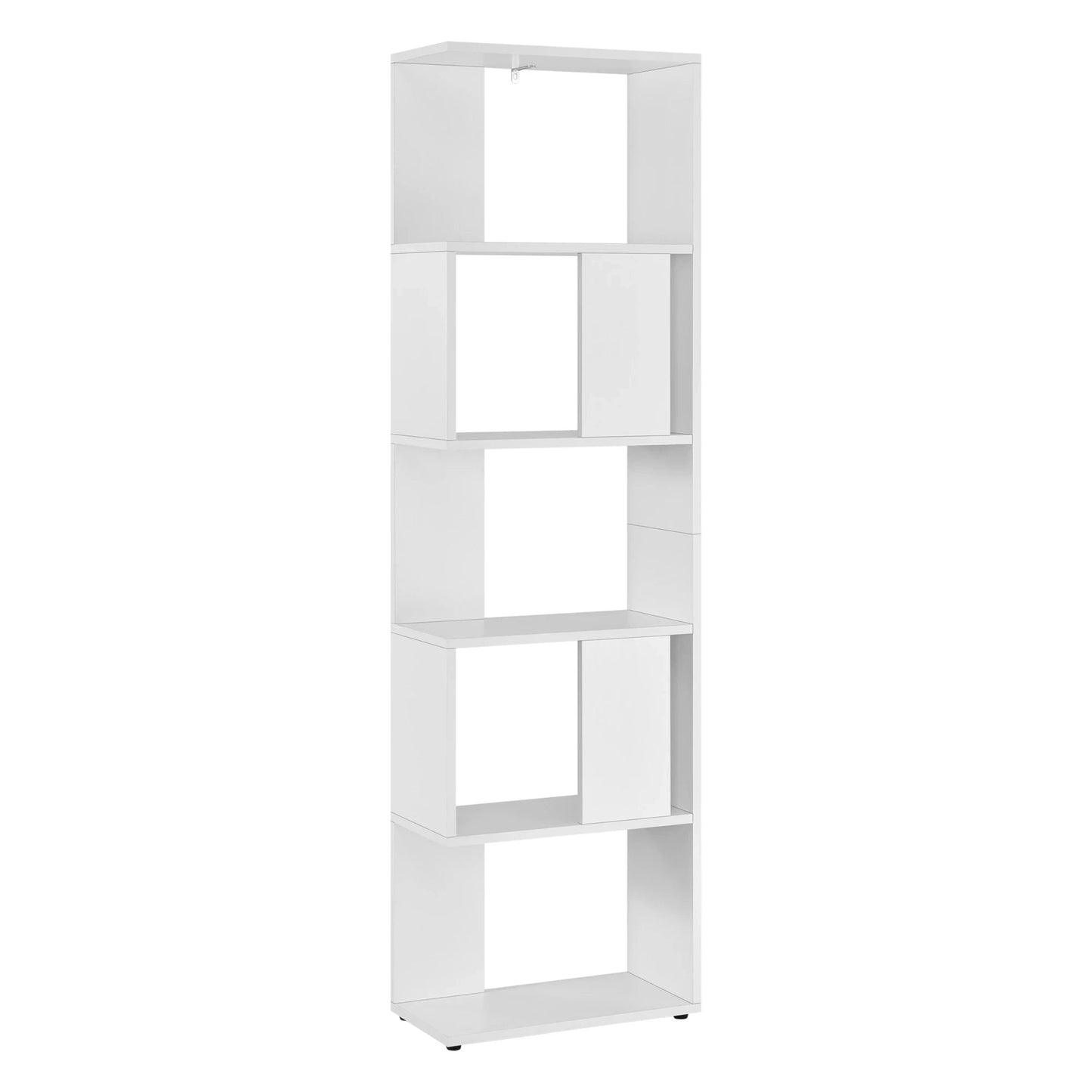 In And OutdoorMatch Boekenkast Plank Millie - 159x45x23,5 cm - Wit - Decoratief Design Boekenplank