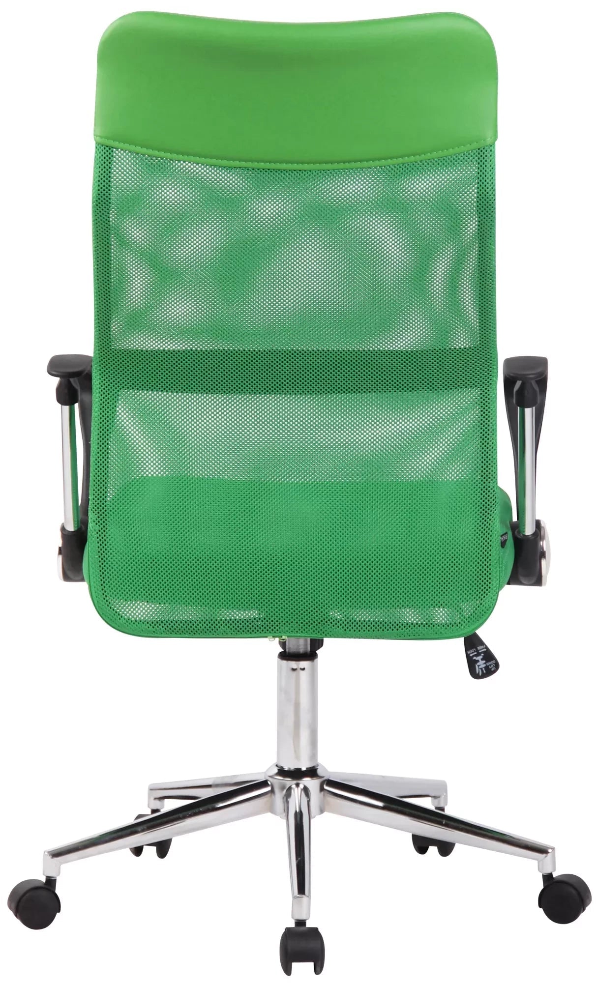 In And OutdoorMatch Bureaustoel Fidel - Groen - stof - Ergonomisch - in hoogte verstelbaar - modern design - 51x51x118cm Bureaustoel