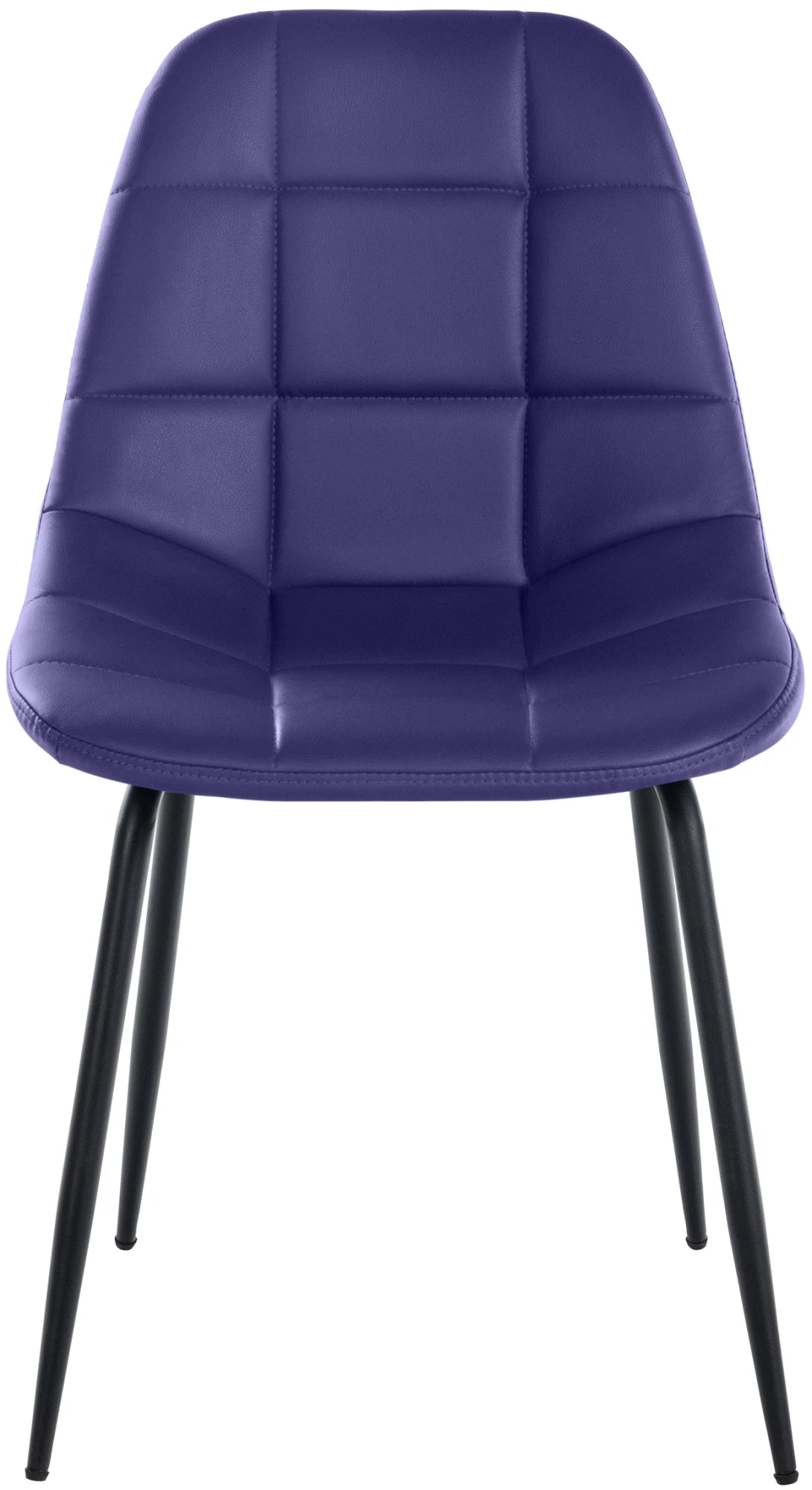 In And OutdoorMatch Eetkamerstoelen Jensen - Blauw - Set van 2 - Kunstleer - Hoogwaardige bekleding - Luxe eetkamerstoel - Stijlvolle uitstraling Eetkamerstoel