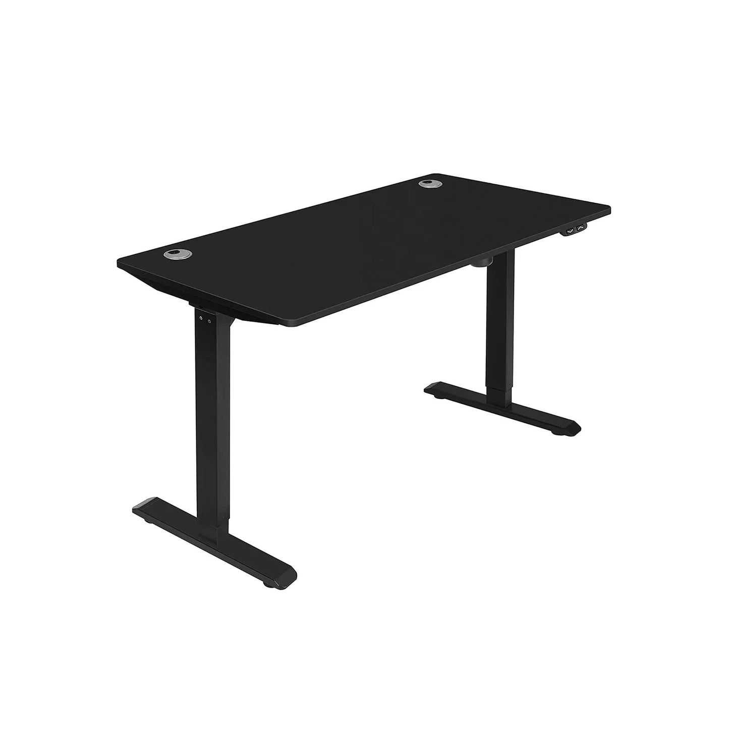 In And OutdoorMatch Elektrisch zit-sta bureau Andrejs - Hoogte verstelbaar 73-114cm - Industrieel - 100kg draagvermogen - 70x140cm Desk