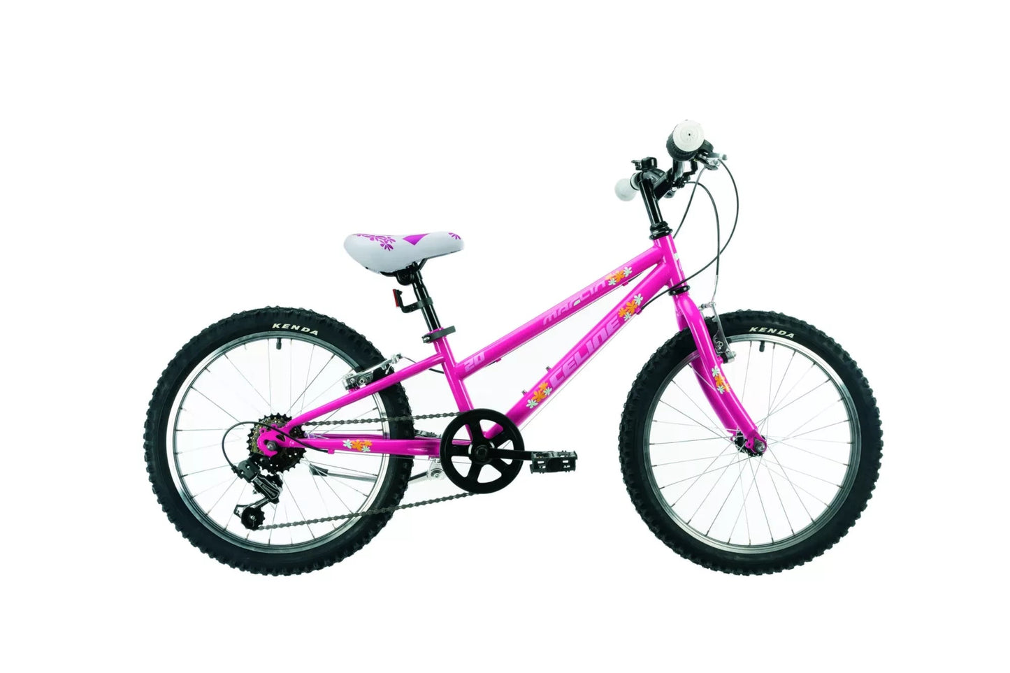 In And OutdoorMatch Kinderfiets met 6 versnellingen - 20 inch - Dames/meisje - framemaat 28cm - Roze boy bike 16 inch