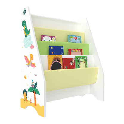 In And OutdoorMatch Kinderrek Veno - 74x62x29 cm dinosaurusmotief storage rack