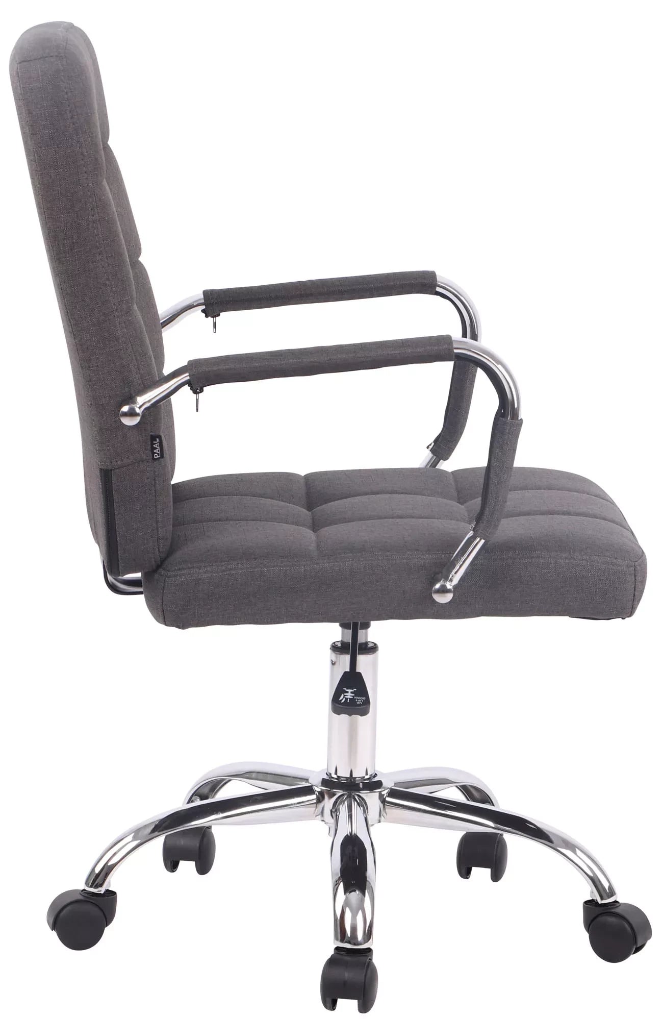 In And OutdoorMatch Moderne bureaustoel Vidal - Stof - Ergonomische stoel - Office chair - Verstelbaar - Voor volwassenen Bureaustoel