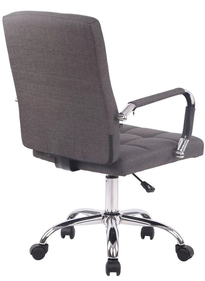 In And OutdoorMatch Moderne bureaustoel Vidal - Stof - Ergonomische stoel - Office chair - Verstelbaar - Voor volwassenen Bureaustoel