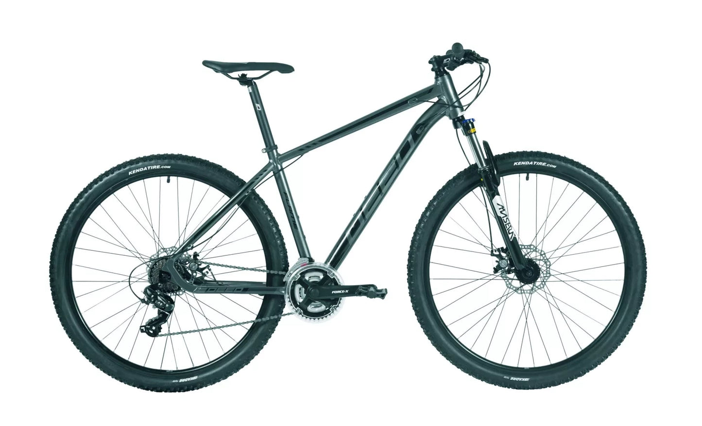 In And OutdoorMatch Mountainbike Neil - Met 24 versnellingen - 29 inch wielmaat - Herenfiets - Racefiets - Stadsfiets - Framemaat 45cm - Zwart/grijs Mountain bike