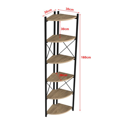 In And OutdoorMatch Plantenstandaard John - Open Kast - 160x30x30 - Mabelkleurig - Minimalistisch Design Plant Stand