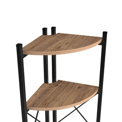 In And OutdoorMatch Plantenstandaard John - Open Kast - 160x30x30 - Mabelkleurig - Minimalistisch Design Plant Stand