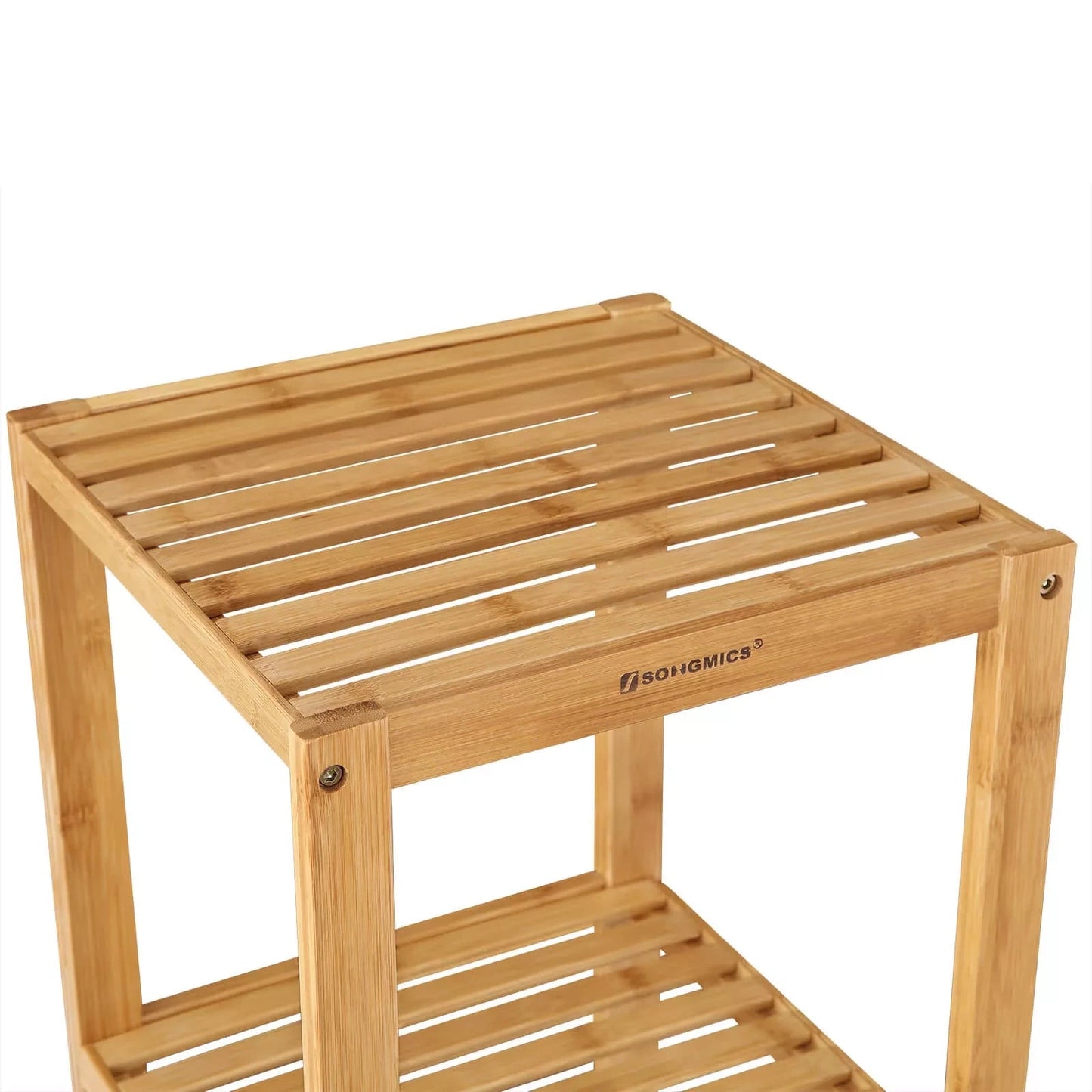 In And OutdoorMatch Stellingkast hout Gabrielle - Met 5 planken - Opbergrek - 33x33x146cm Kast