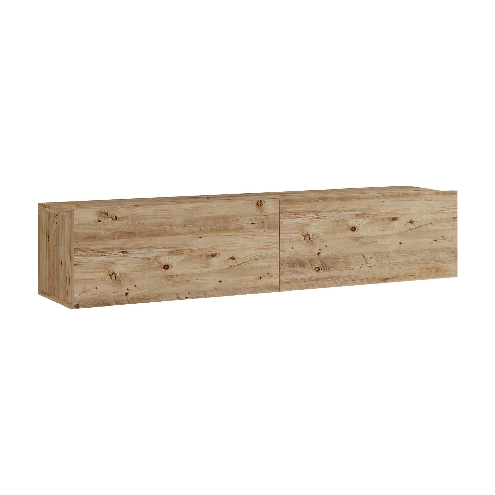 In And OutdoorMatch TV Kast Zita - TV Meubel - TV meubel - 140x31,5x29,5cm - Houtkleurig - Spaanplaat - Sierkast TV-meubel