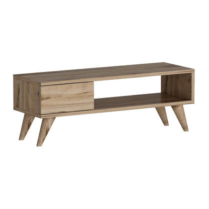 In And OutdoorMatch TV-meubel Lotte - 90x30x33 cm - Houtkleur - MDF TV cabinet