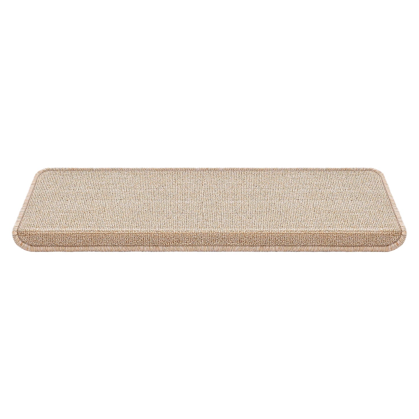 In And OutdoorMatch Trapmat Nero - Set van 15 - Recht - Zelfklevend - Beige - 65x24cm Trap mat