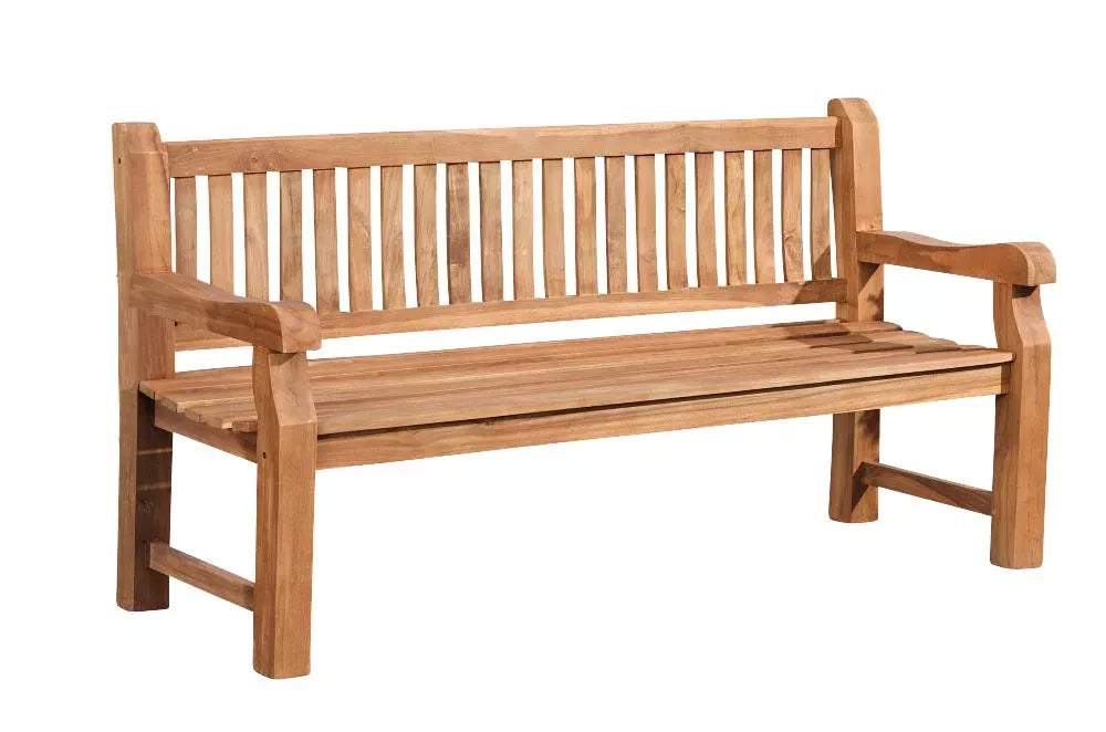 In And OutdoorMatch Tuinbank Jerry - tuin - hout - weerbestendig - 240 cm Garden Bench