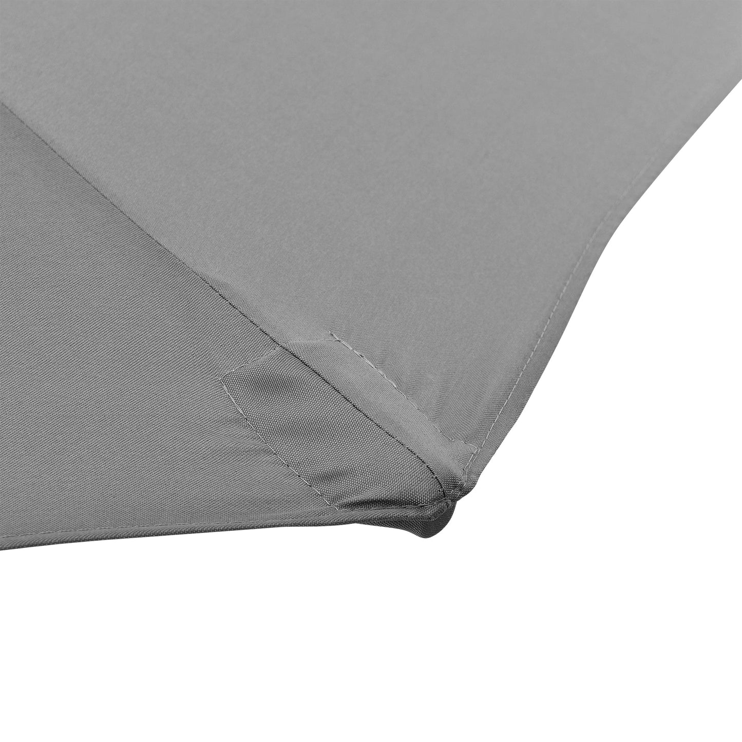 In And OutdoorMatch Tuinparasol Hailie - Stokparasol - 300x230 cm - Grijs - Deluxe Look Sunshade