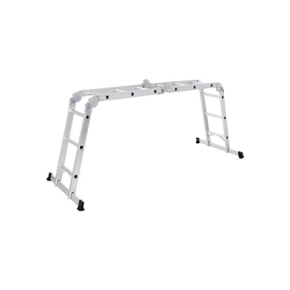 In And OutdoorMatch Vouwladder Remington - Telescoopladder - Multifunctionele ladder - 97x25x80cm Ladder