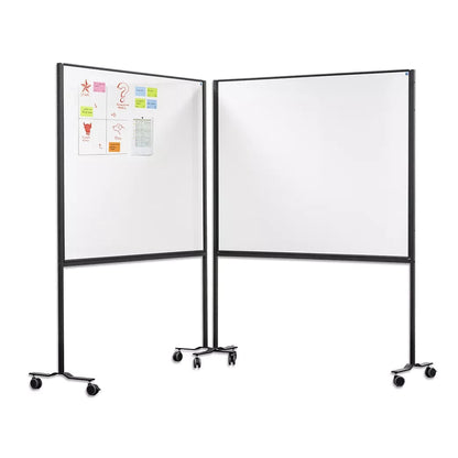 Mobiel werkbord PRO Patti - Geverfd staal - Wit - Weekplanner - Maandplanner - Jaarplanner - Magnetisch - 120x150cm Whiteboards