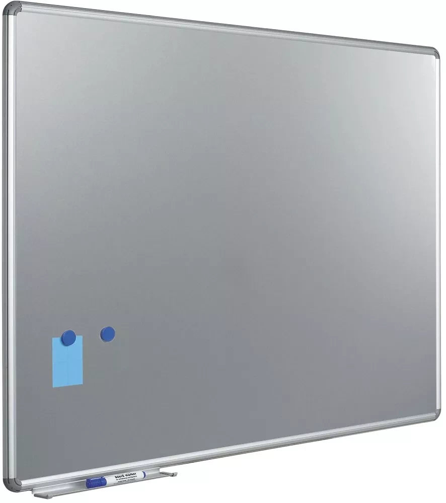 Silverboard Deluxe Designprofiel Lorie - Magnetisch - Metallic zilver - 90x120cm Whiteboards