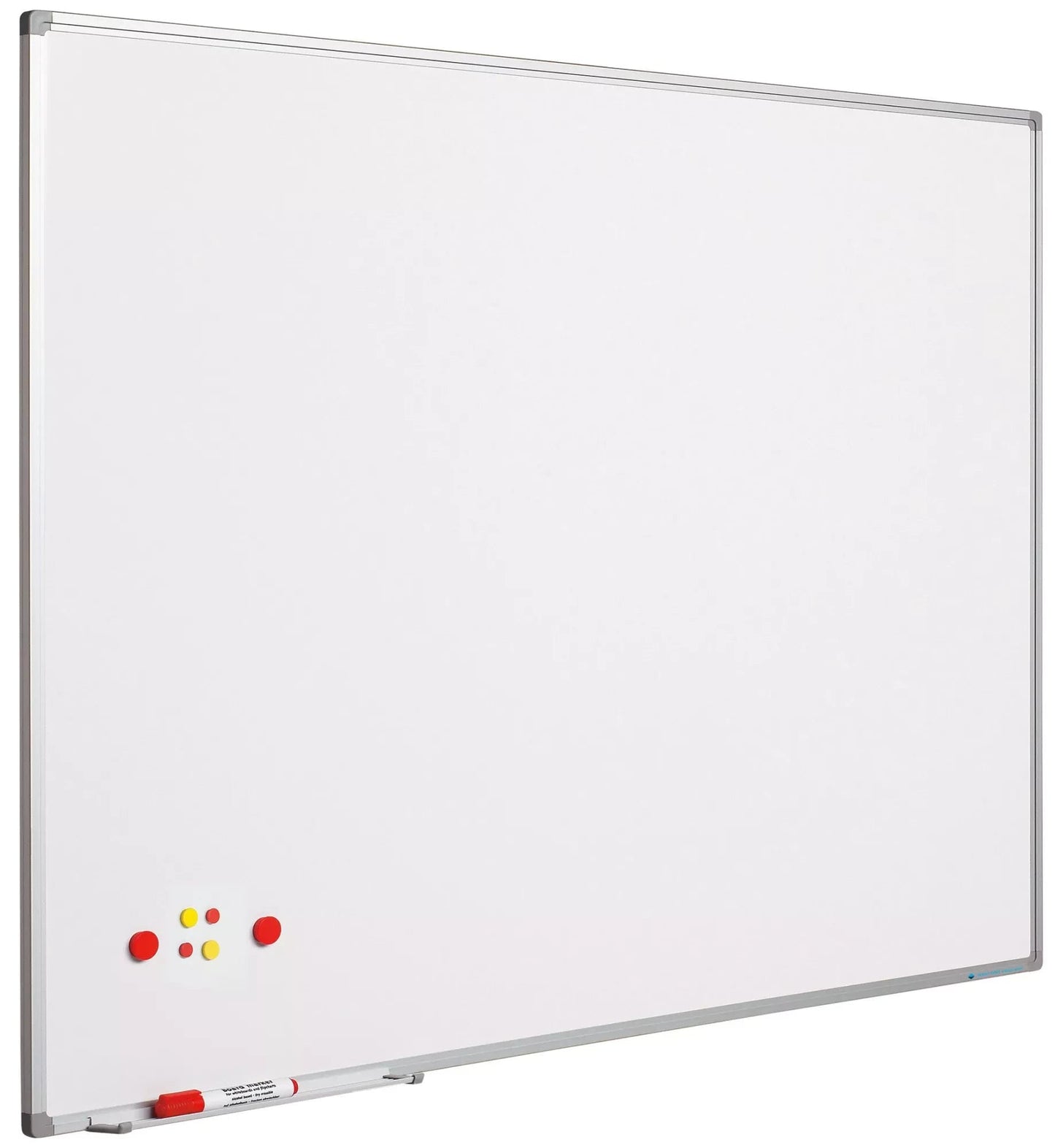 Whiteboard Amber - Geverfd staal - Wit - 90x120cm Whiteboards