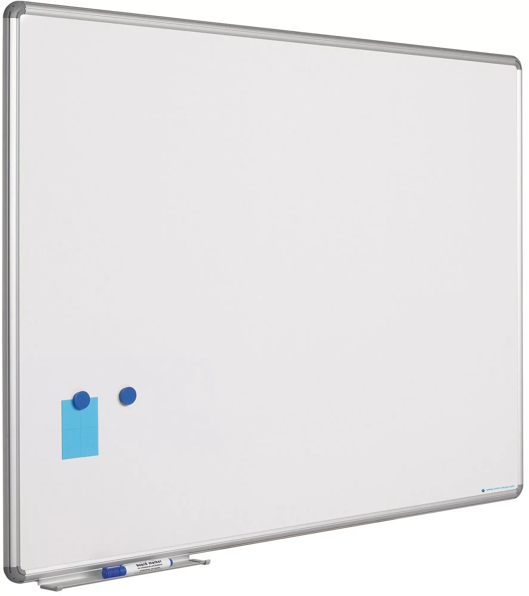 Whiteboard Hart - Emaille staal - Wit - Magnetisch - 120x240cm Whiteboards