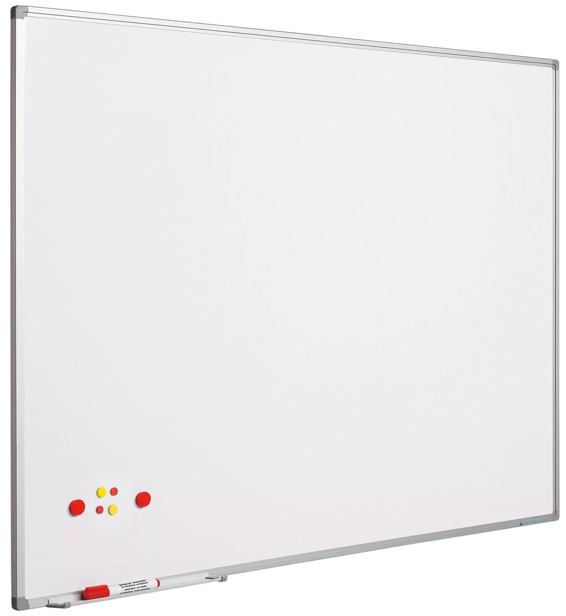 Whiteboard Vargas - Geverfd staal - Magnetisch - Wit - 120x300cm Whiteboards