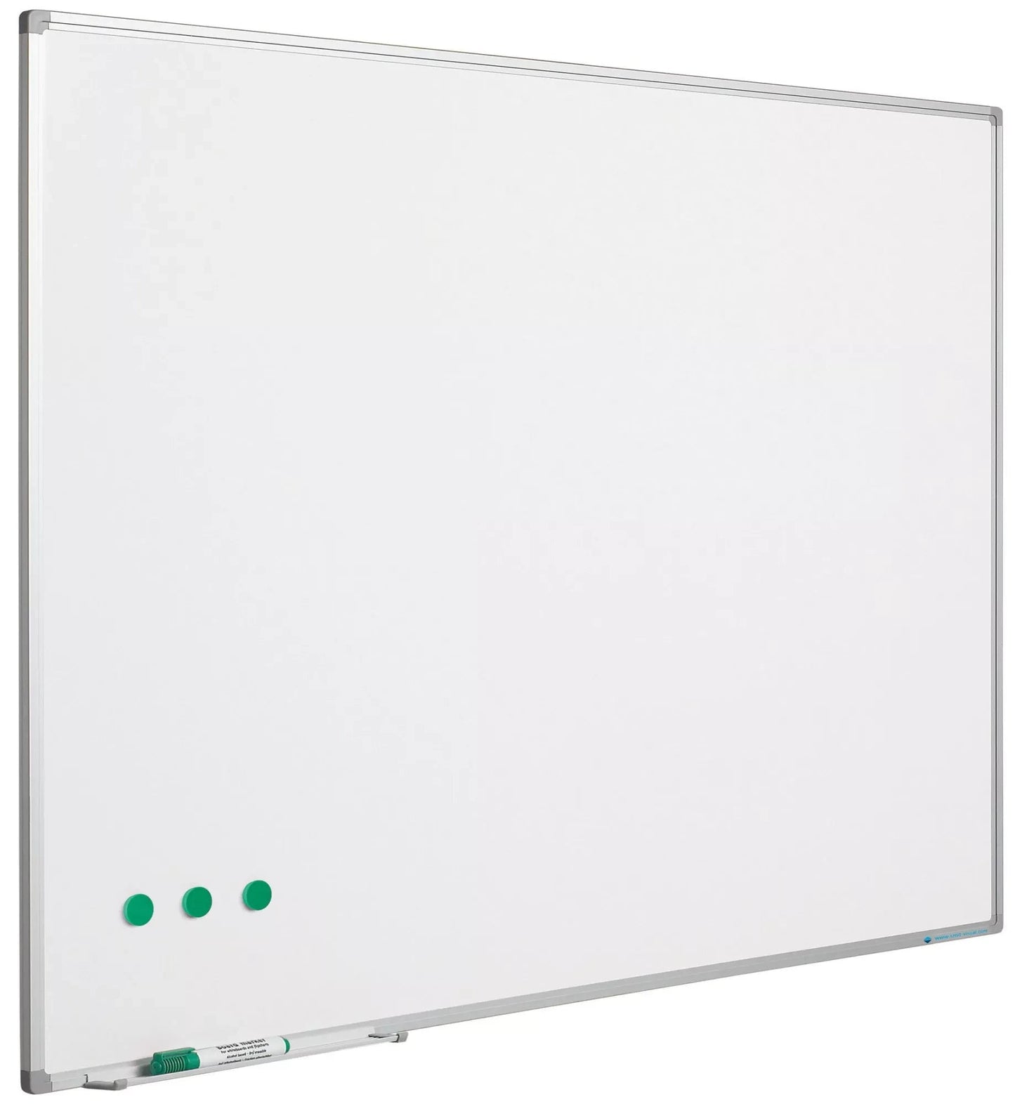 Whiteboard geëmailleerd staal Antoine - Wit - Magnetisch - 100x100cm Whiteboards